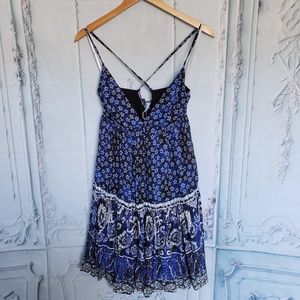 Lovers + Friends Meet Me At Sunset BabyDoll Dress